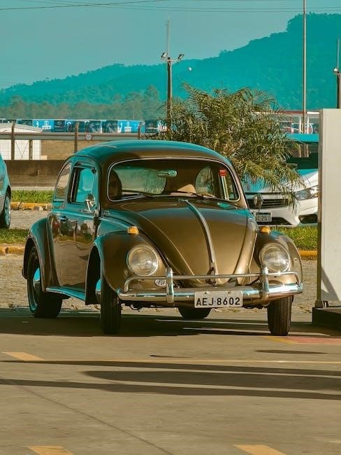 vw bug manual